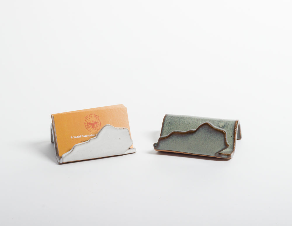 Card Holder | Sponge Holder - Classic White