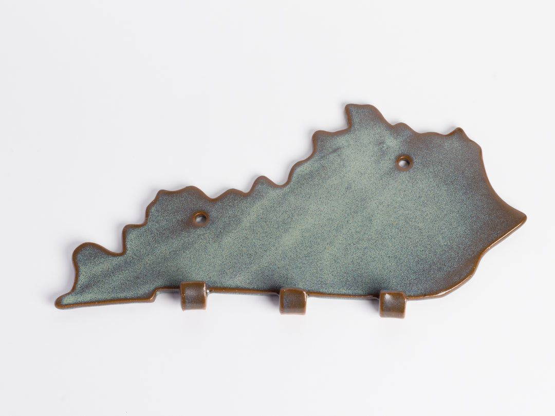 KY-Shaped Key Holder - Classic Blue