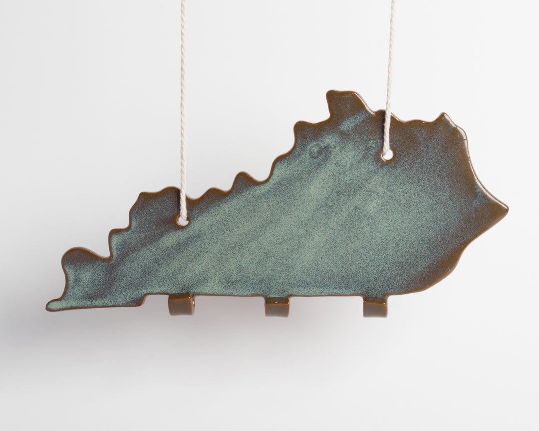 KY-Shaped Key Holder - Classic Blue