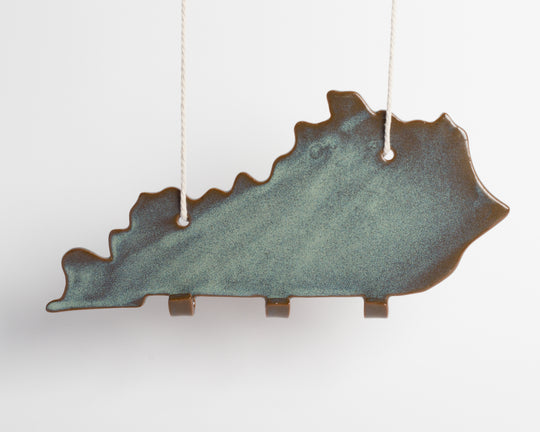 KY-Shaped Key Holder - Classic Blue