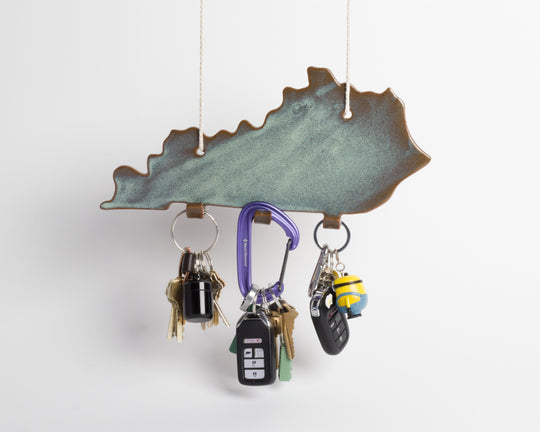 KY-Shaped Key Holder - Classic Blue